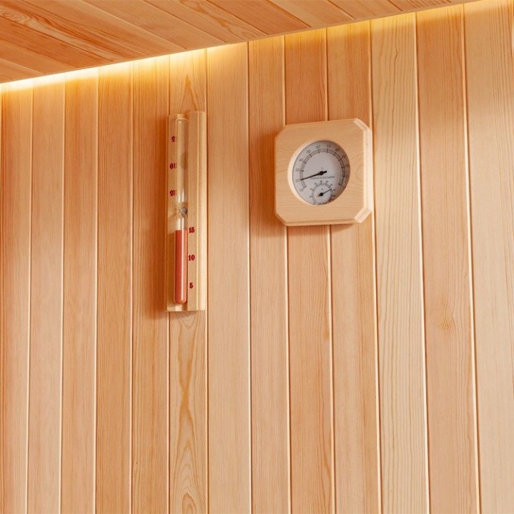 Finská sauna EAGO AWT E1806A borovice 220×220 bez kamen