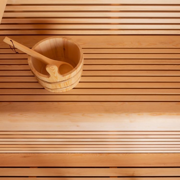 Finská sauna EAGO AWT E1812A borovice 220×200 bez kamen