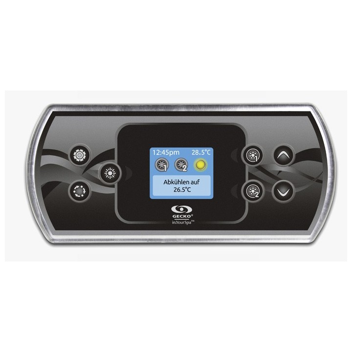 Venkovní vířivá vana EO-SPA WhitePearlescent / hnědá Premium IN-590 250x228x98cm