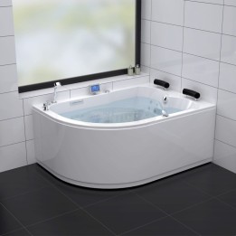 Hydromasážní vana Mocoori Rosemary Levá verze 170x120x75,5cm (čerpadlo - voda+vzduch)